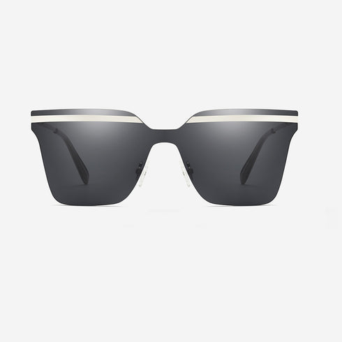 Angular Metal Women and Men Sunglasses Seville